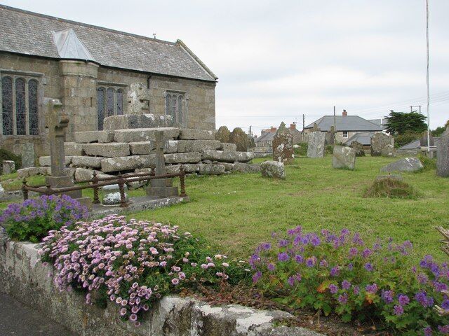 St Buryan churchyard
