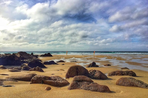 There are some great beaches to walk in Cornwall. Many are dog friendly for us dog owners to walk their dogs. Always clear up behind them 😀