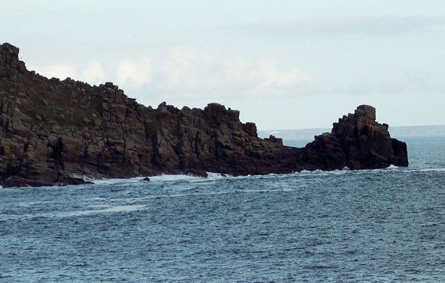 Carn-du Carn-du from Lamorna Cove.