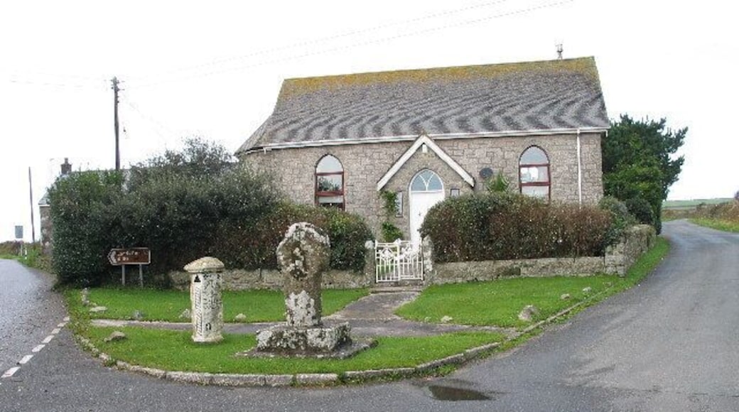 Chapel at Crows-an Wra. Crows-an-Wra (Witches Cross). No comment.