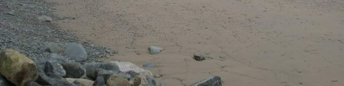 Perran Sands Perranuthnoe Cudden Point in the distance.