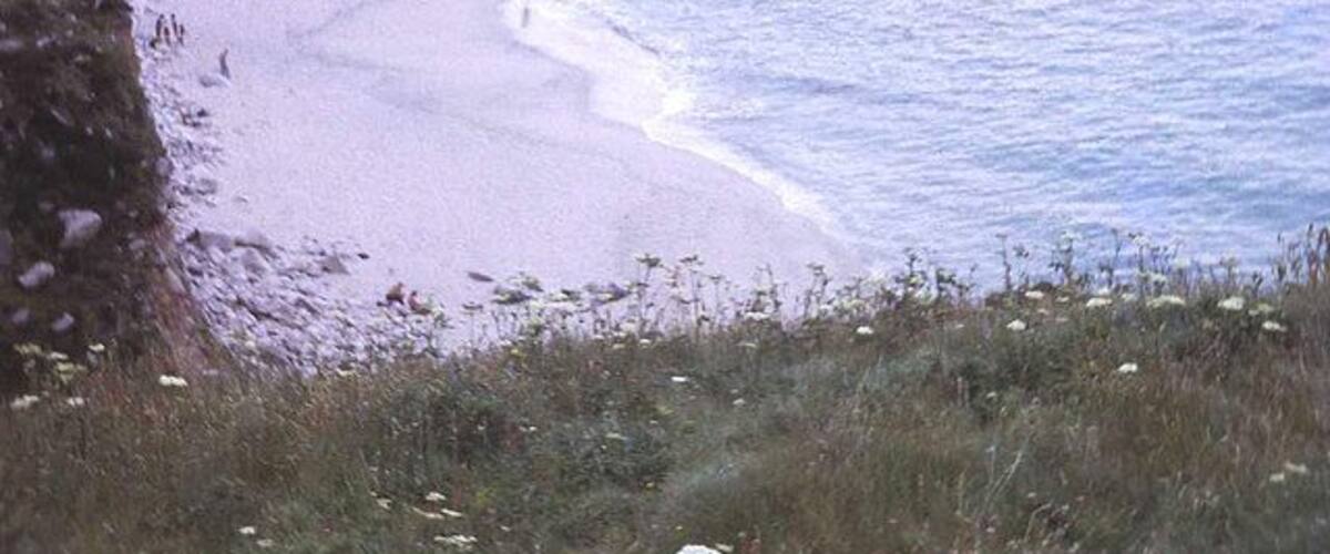 Portheras Cove Looking westwards across the beach towards Pendeen Watch. The only beach of note in the 15 miles of rugged north-facing coast between Whitesand Bay and St Ives. When the tide is in, access is via a footpath just below this end of the beach, which involves a fair walk to the nearest car park.