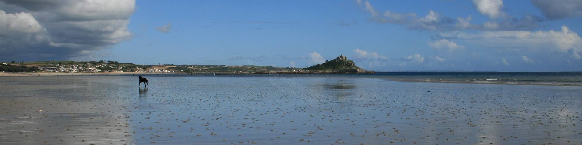 St Michael's Mount tide out