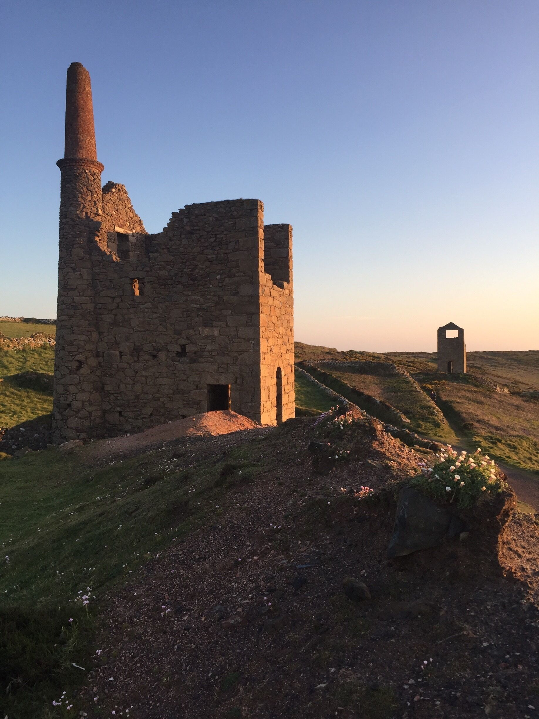 Historic tin mining remains made famous as the location for the television show ‘Poldark’.