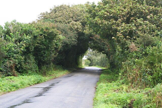 The Road to Drift This is the minor road between Sancreed and the village of Drift.