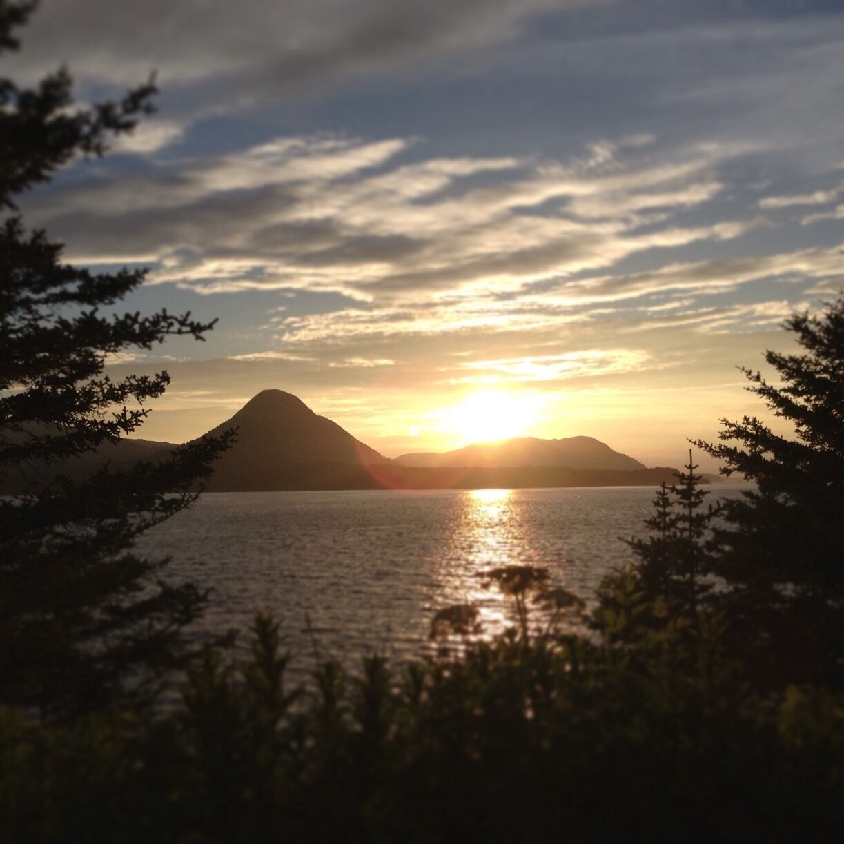 Monashka Bay at sunset