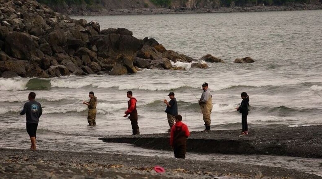 Anglers looking to catch sockeye salmon in July.