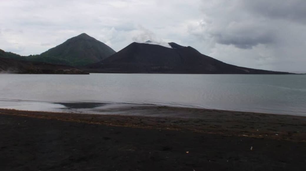 Active Volcano in Rabaul Papua New Guinea