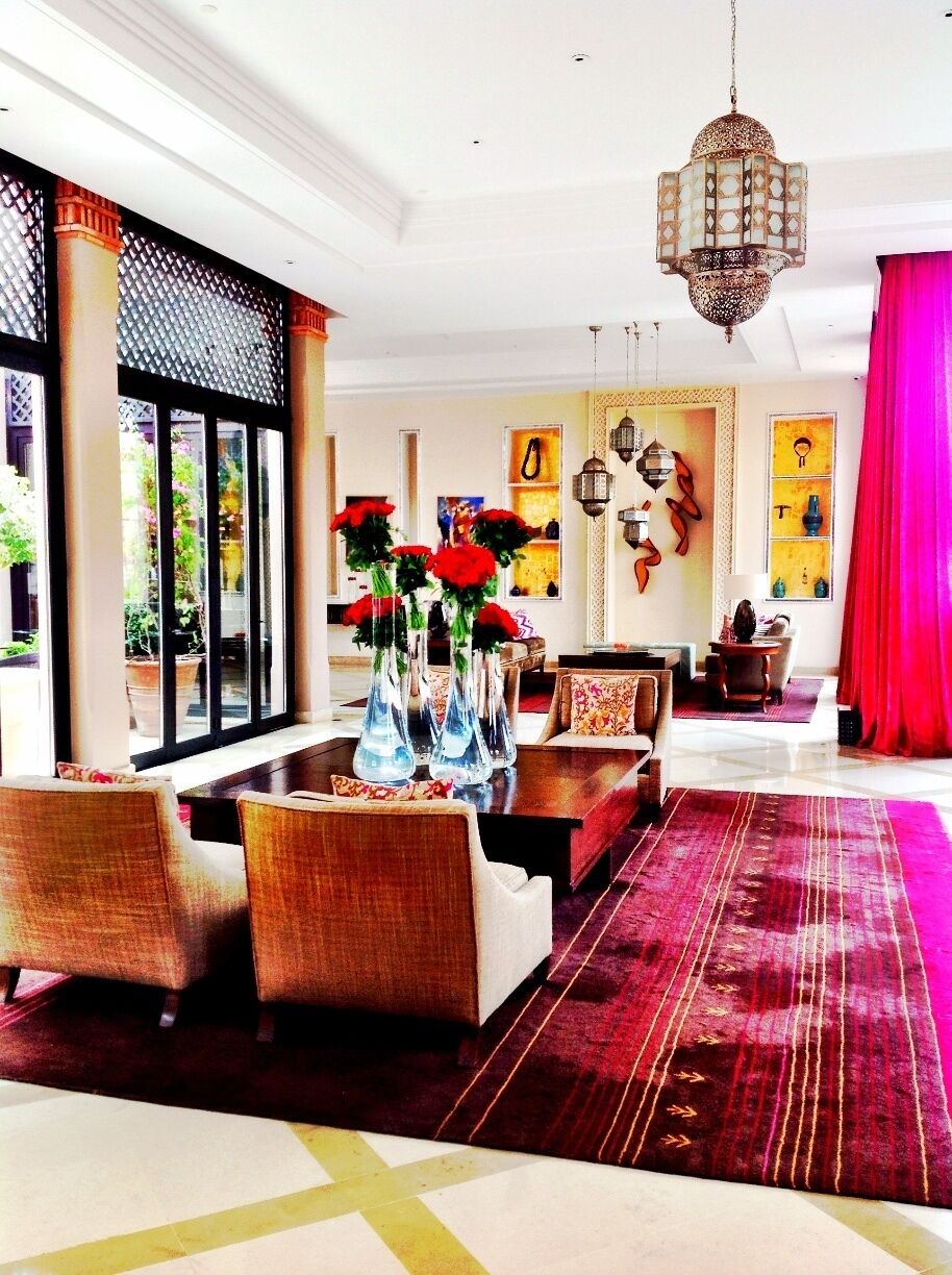 The stunning Four Seasons Resort Marrakech is a hidden treasure located minutes away from the Medina, Airport and New Town.  It's filled with luxurious amenities perfect for it's location, two large pools, amazing dining facilities and most of all exceptional customer service.  #marrakech #morocco #luxury #resort 