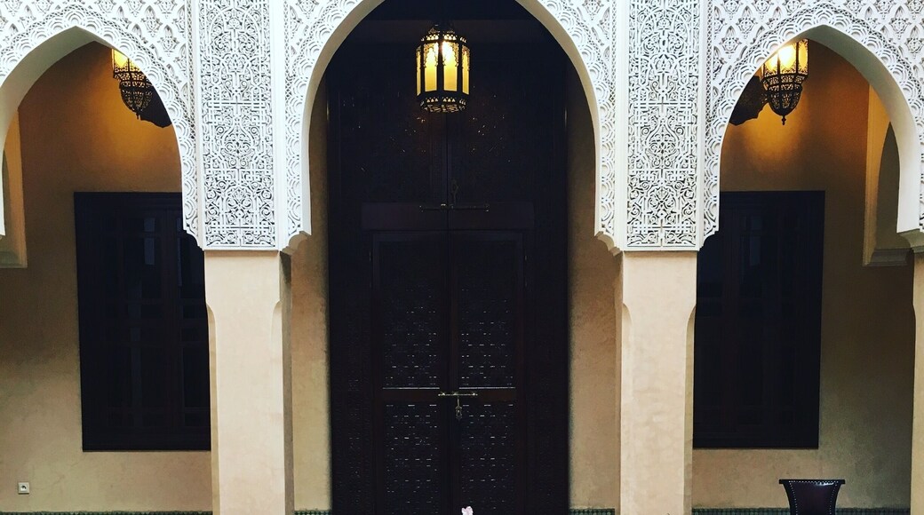 It’s beautiful inside this riad and food was great.