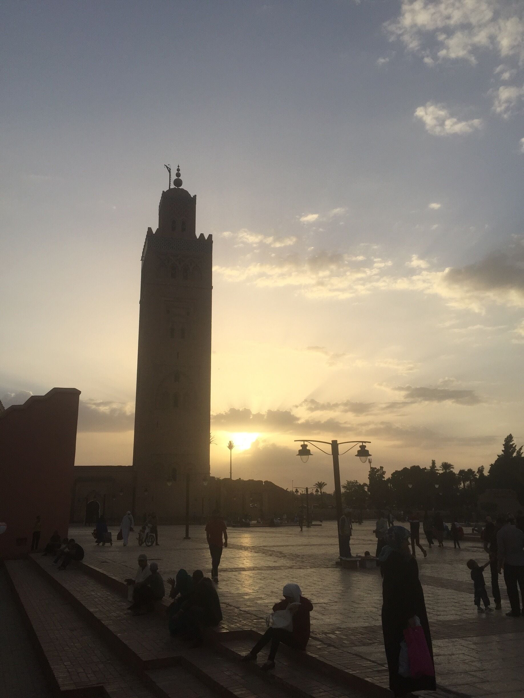 Sunset on Koutoubia 