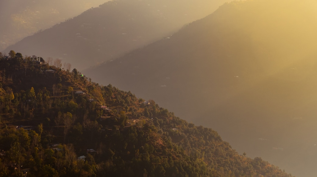 Beautiful morning in a valley of Azad Kashmir, Pakistan,
