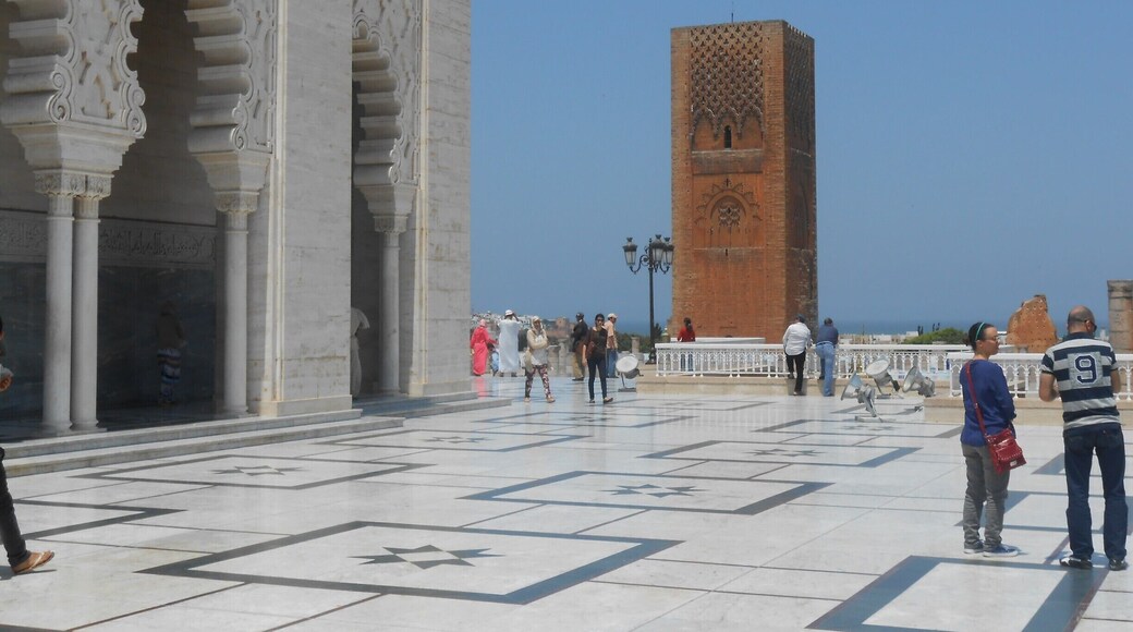 The Royal Tomb and Hassan Tower.
