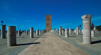This famous red sandstone landmark is a remnant of a 12th-century minaret that was never finished.