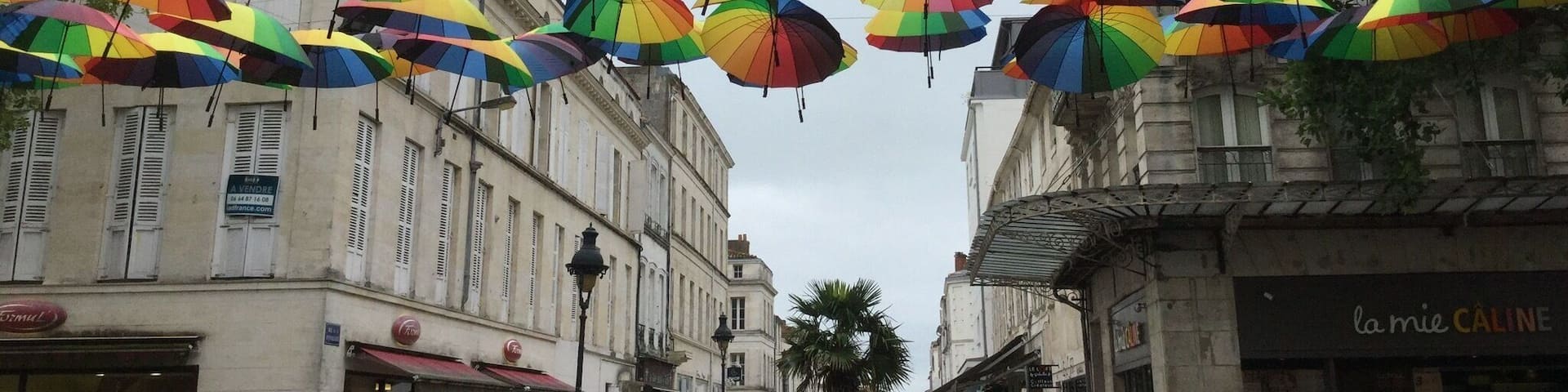 On a rainy day in Rochefort