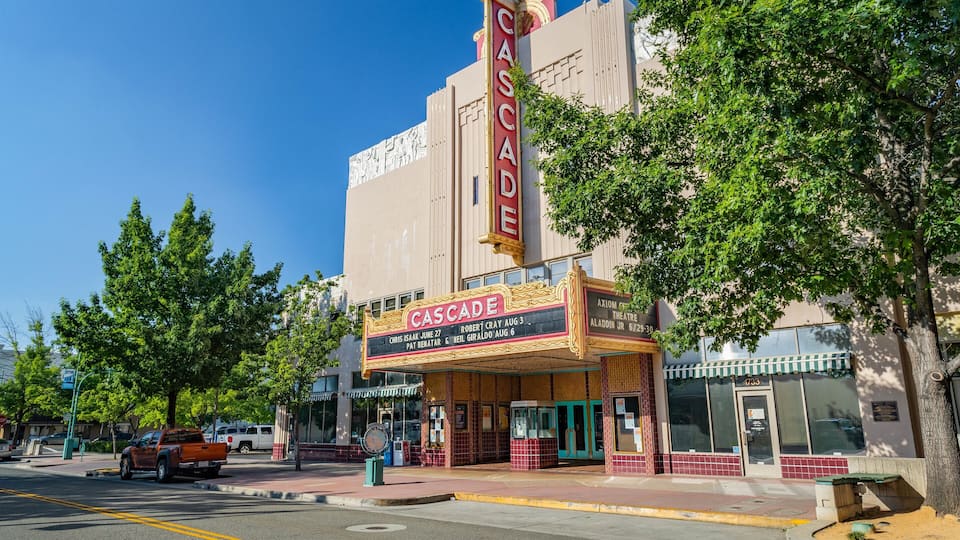 Redding featuring signage