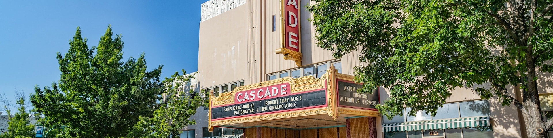 Redding featuring signage