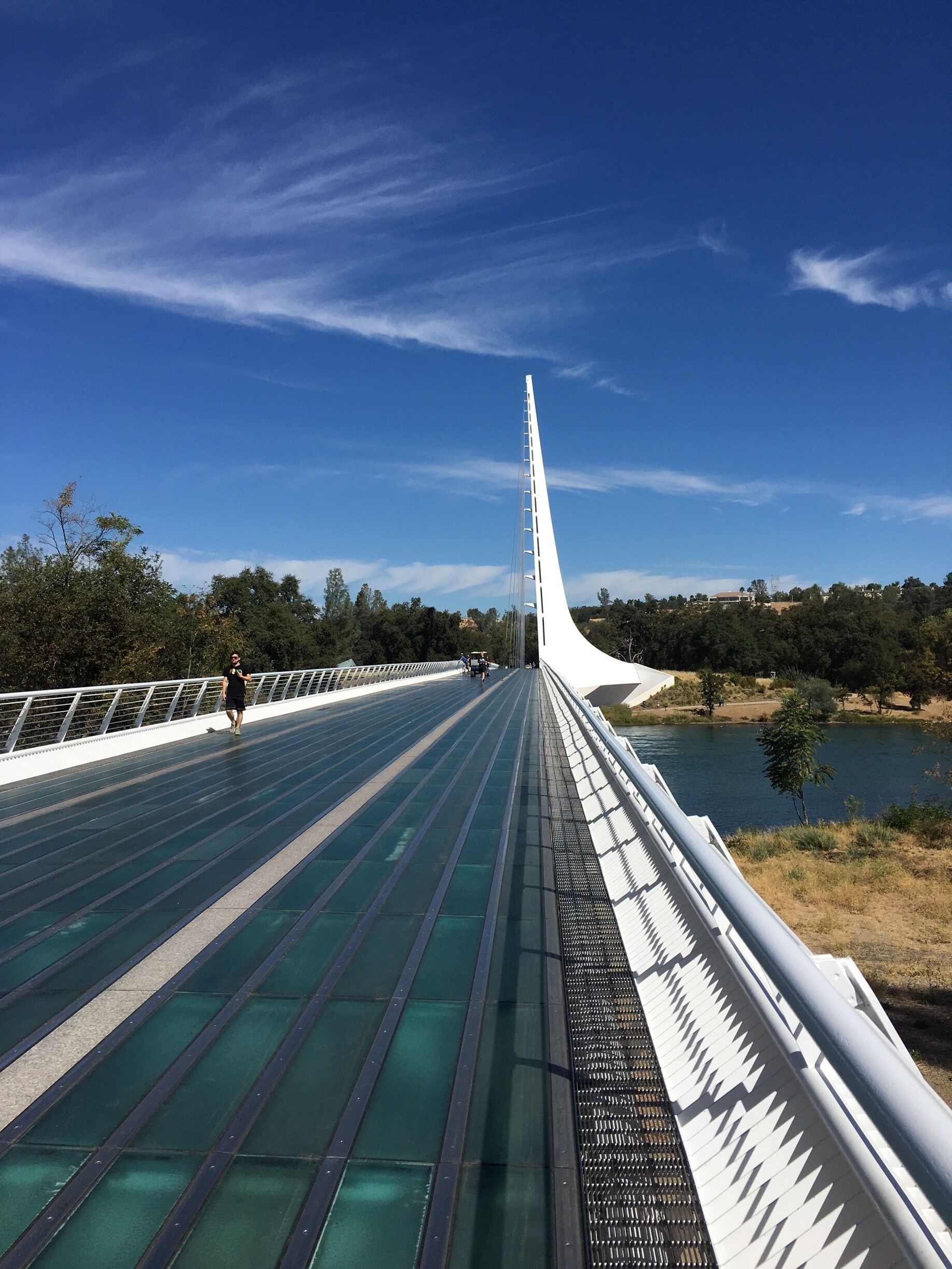 I'm not convinced it's a sundial, but it is a lovely bridge.