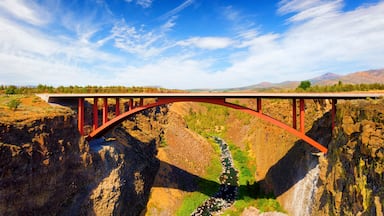 High Bridge over Crooked River Gorge near Redmond, Oregon