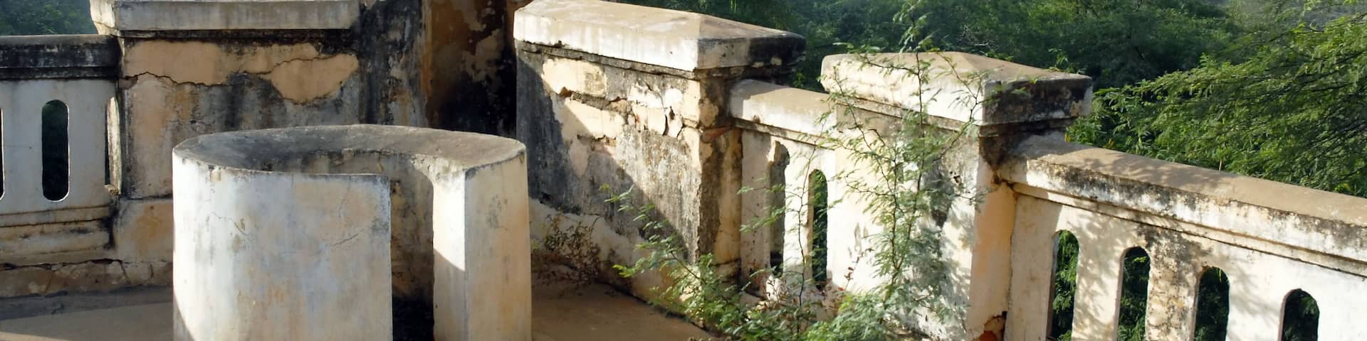 Saint-Louis du Sénégal, vestiges de la résidence édifiée aux abords de Richard-Toll par le baron Baron Roger premier gouverneur civil du Sénégal, Afrique