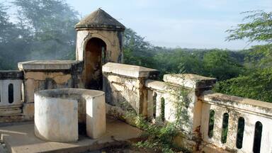 Saint-Louis du Sénégal, vestiges de la résidence édifiée aux abords de Richard-Toll par le baron Baron Roger premier gouverneur civil du Sénégal, Afrique