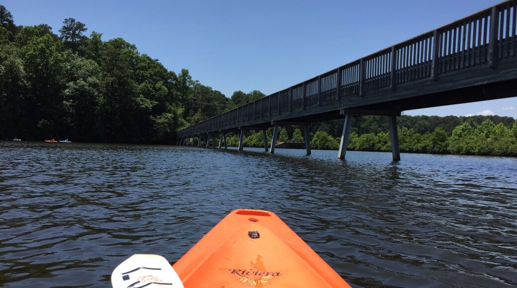 Kayaking, boating, SUP, fishing, and more. An easy and inexpensive way to have some fun in Raleigh!