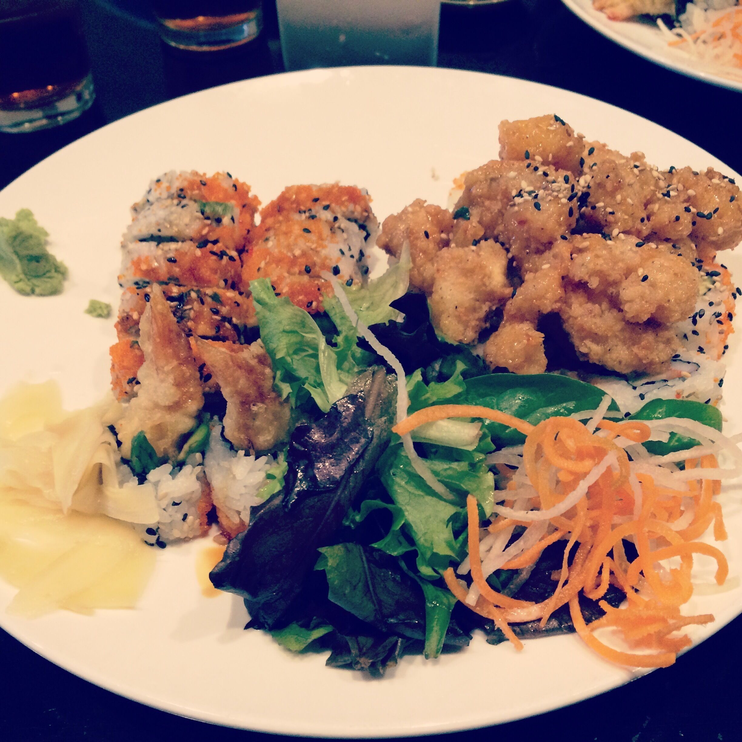 Fuji roll & Shrimp Tempura roll! So good!