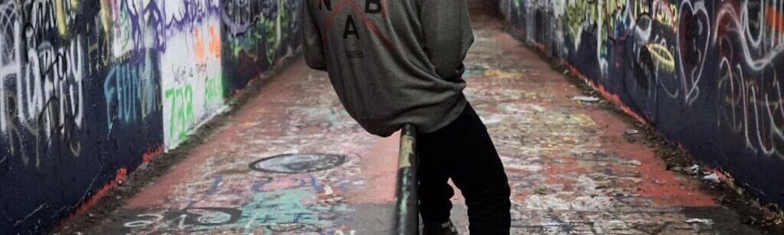 Great spot with sanctioned graffiti - on a college campus, but open to public.