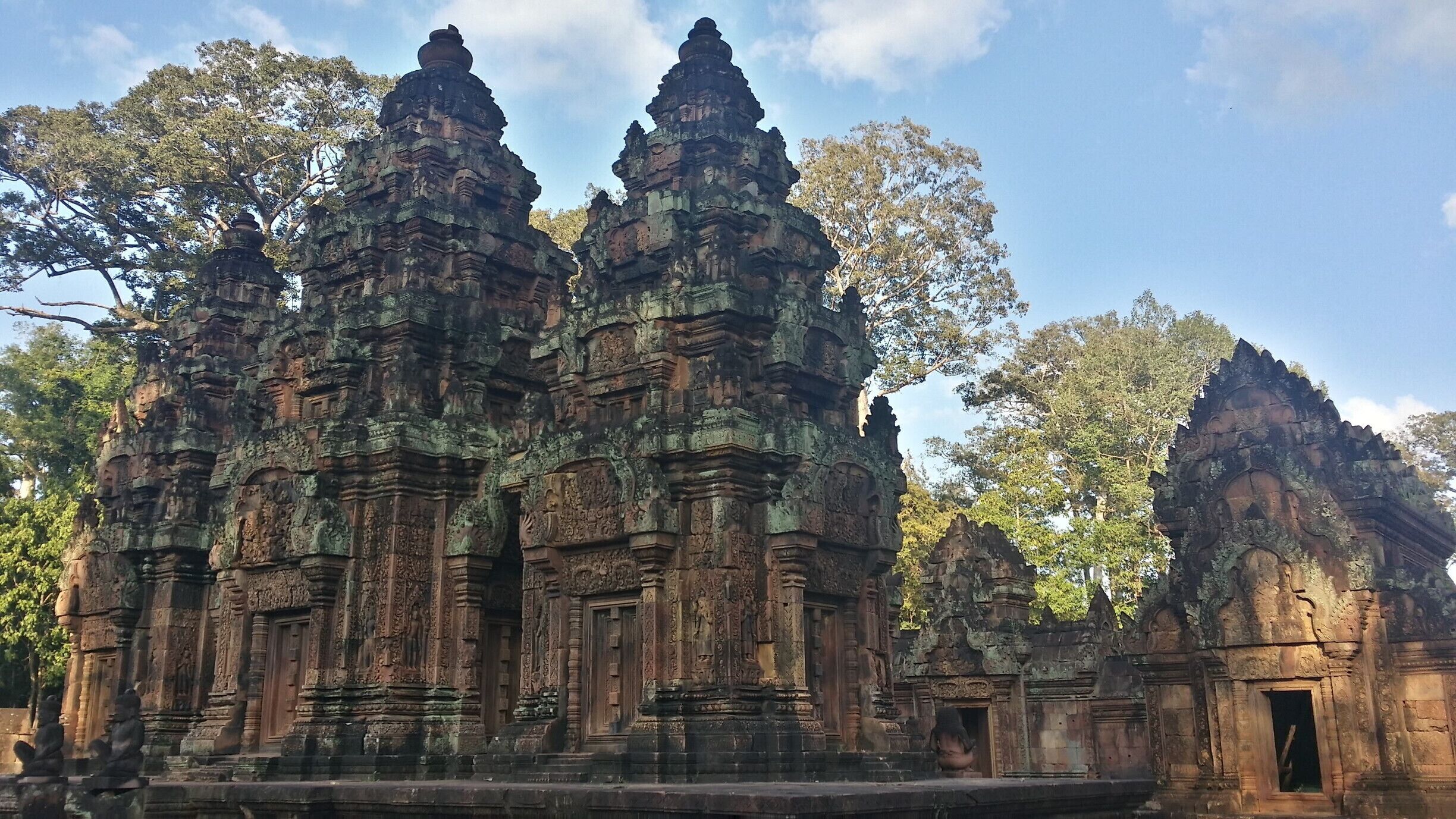 One of the more smaller sites at Angkor but still magnificently beautiful.