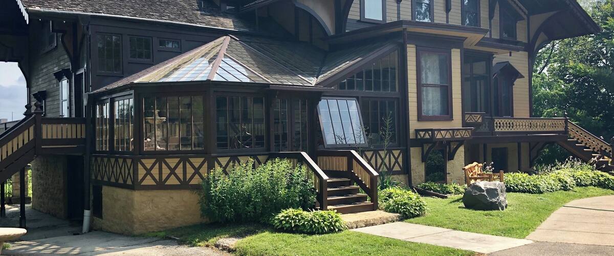 Built in 1865 and occupied by one family until 1942 when it was gifted to the city of Rockford. Tours are offered and are very interesting!