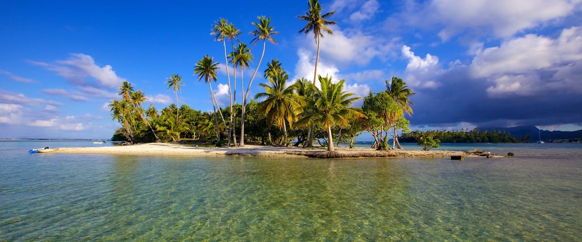 Tahiti montrant images d\'île