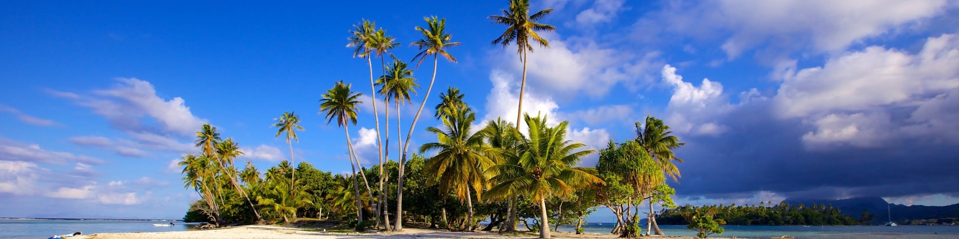 Tahití que incluye imágenes de una isla