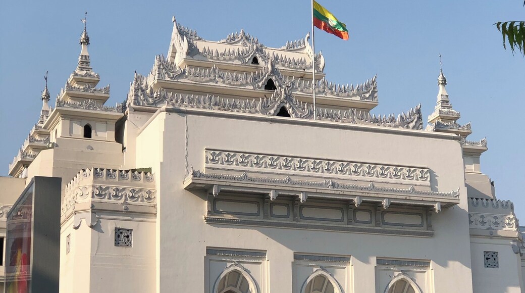 The Maha Bandula Park is a great first stop in Yangon. Street food markets nearby, lots of iconic buildings and pagodas.