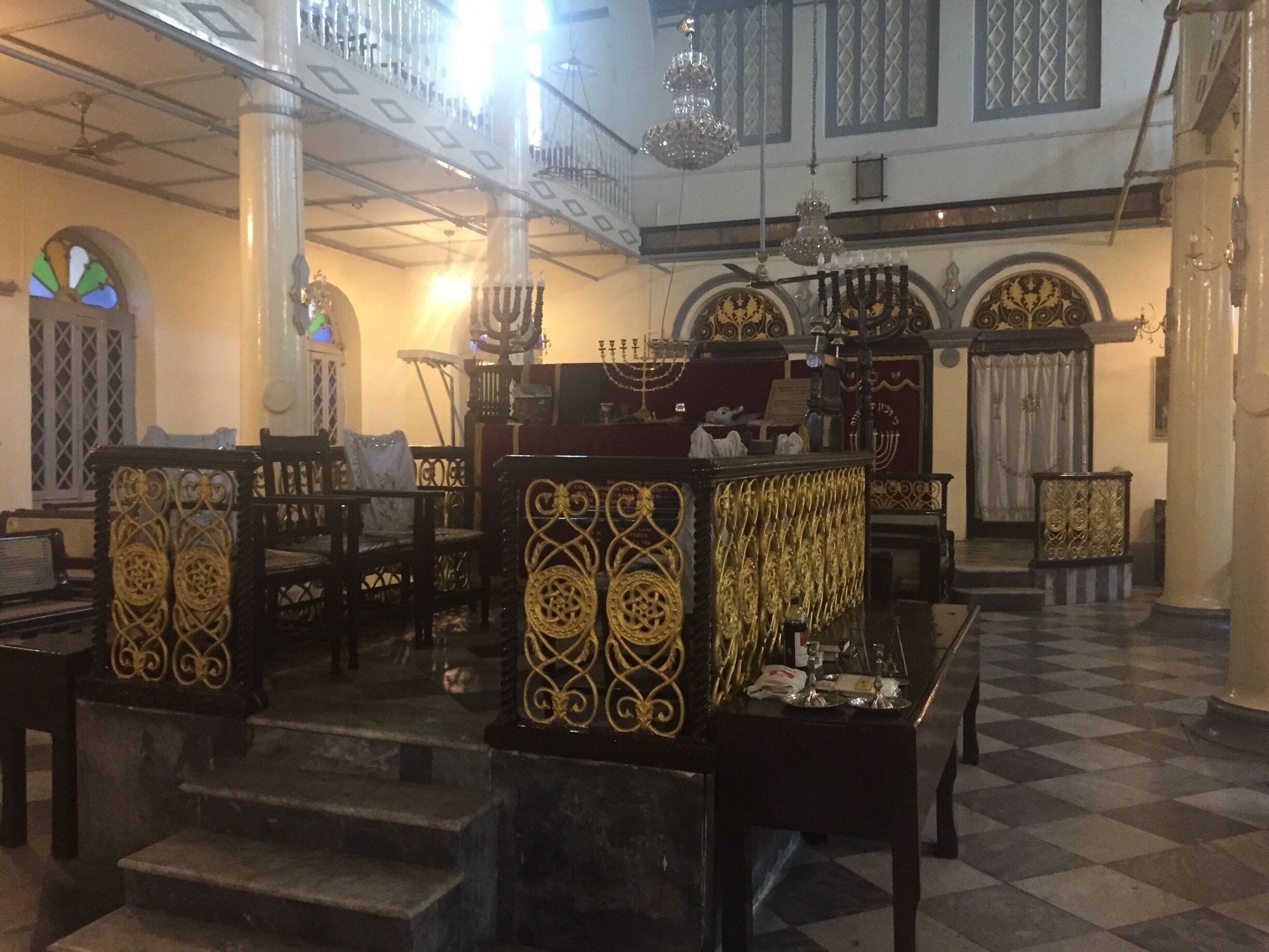 Amazing Jewish synagogue in the middle of Yangon. There are only 20 Jews left in Myanmar. It's an amazing place to visit to learn about the Jewish history of Myanmar and to appreciate the unique architecture. 