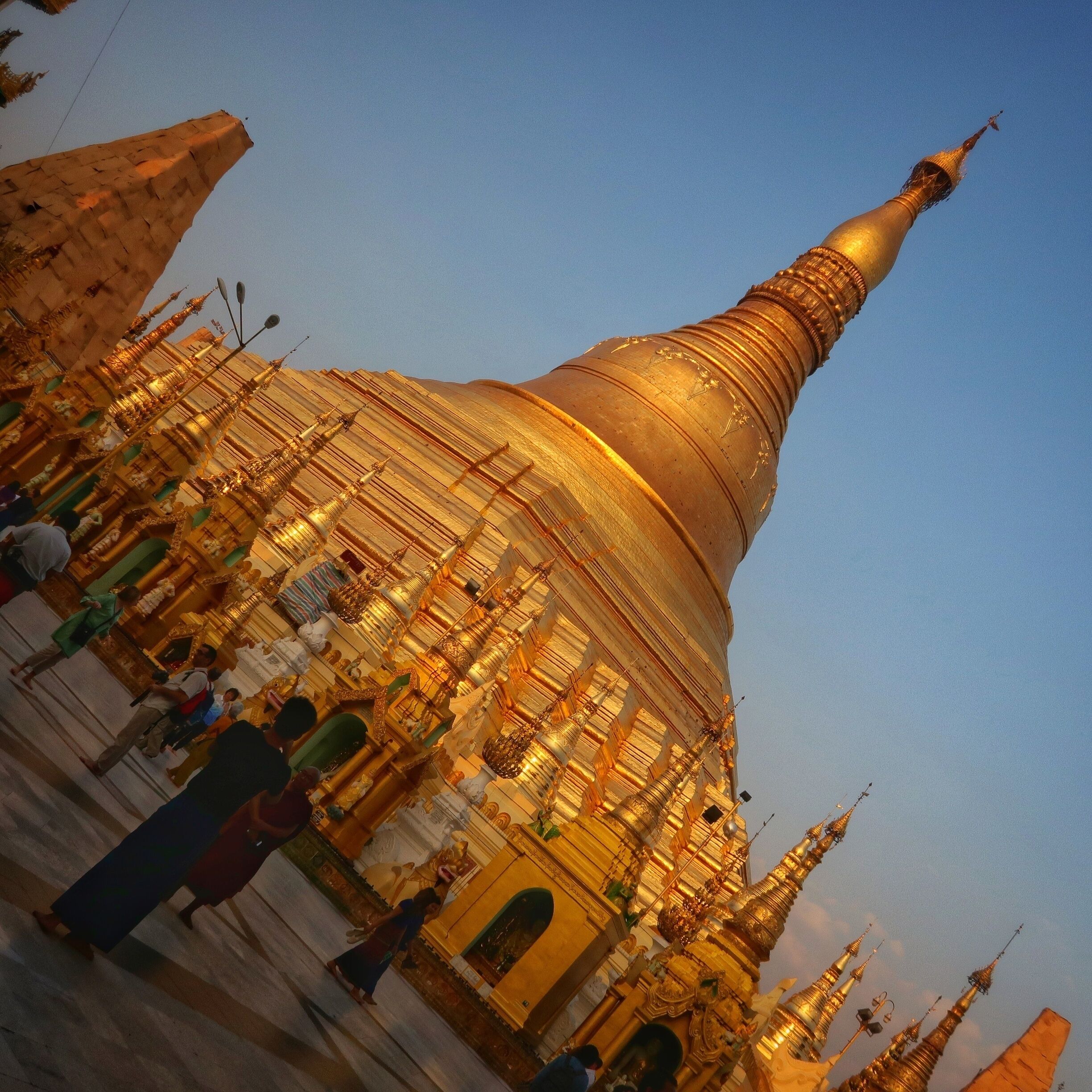 Gold all over the place...