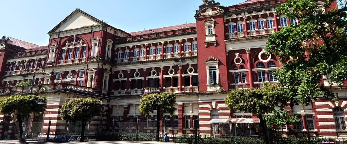 Old Colonial building in Yangon.
#OrbitzTravel