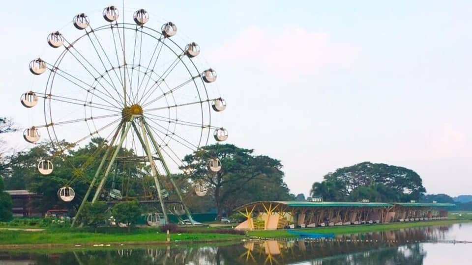 Beautiful reflections at the lake ,