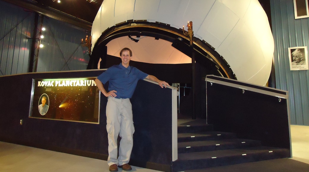 Rhinelander showing interior views and an observatory as well as an individual male