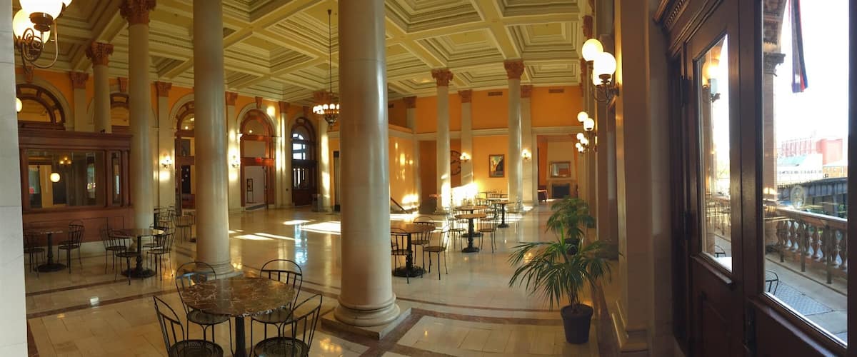 Main street train station