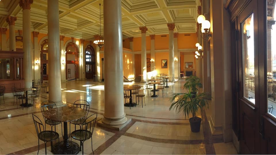 Main street train station