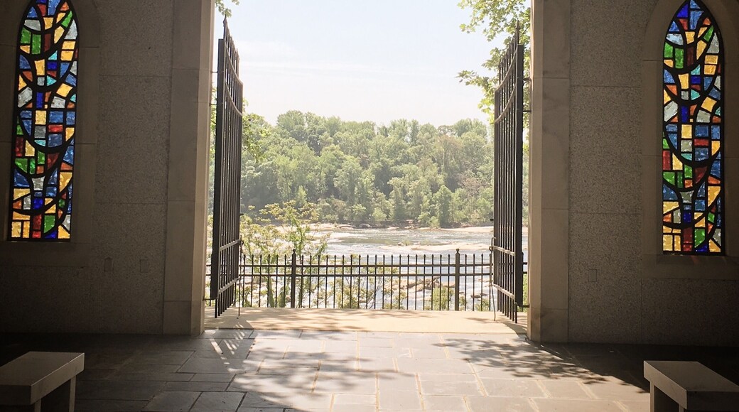 Right by the James river in Richmond. Everything just kind of slows down when you step in here.