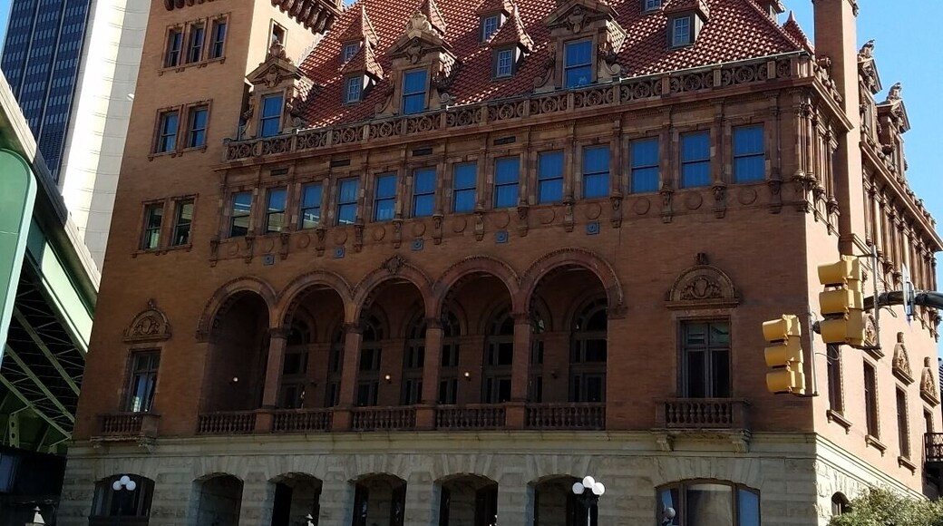 Exterior of the main street station