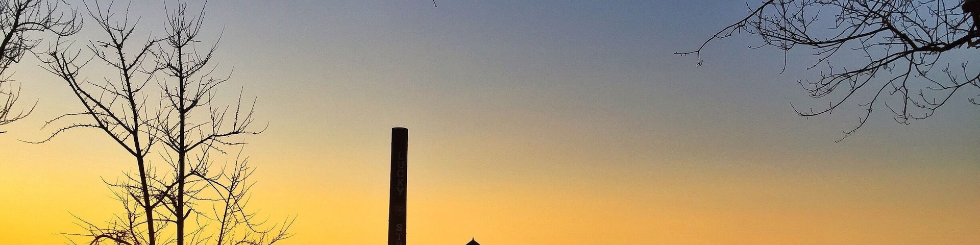 Libby Hill Park is a great place to watch the sunset in Richmond. You can drive right up to it, too!
