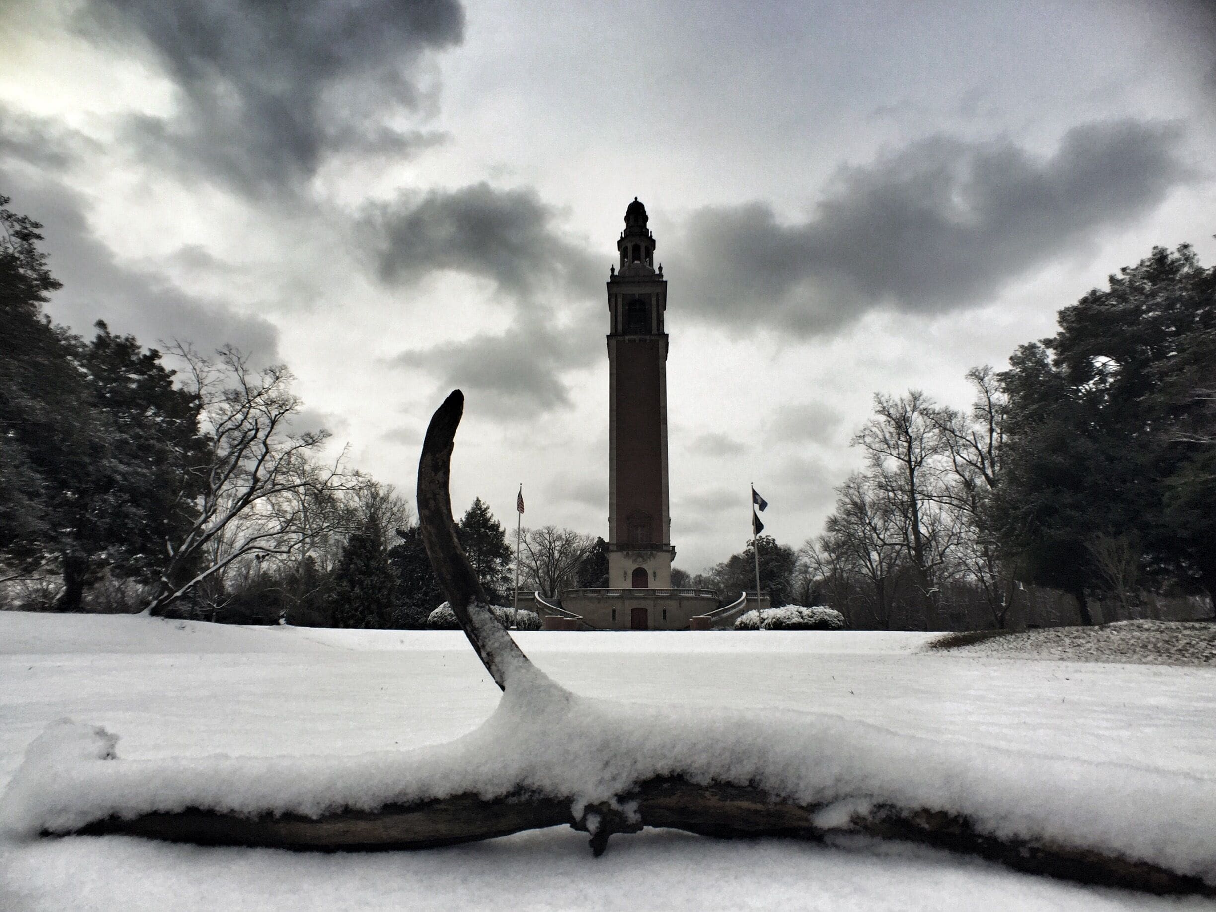 After a rare #snow in Richmond, Byrd Park looked quite a bit different than usual!