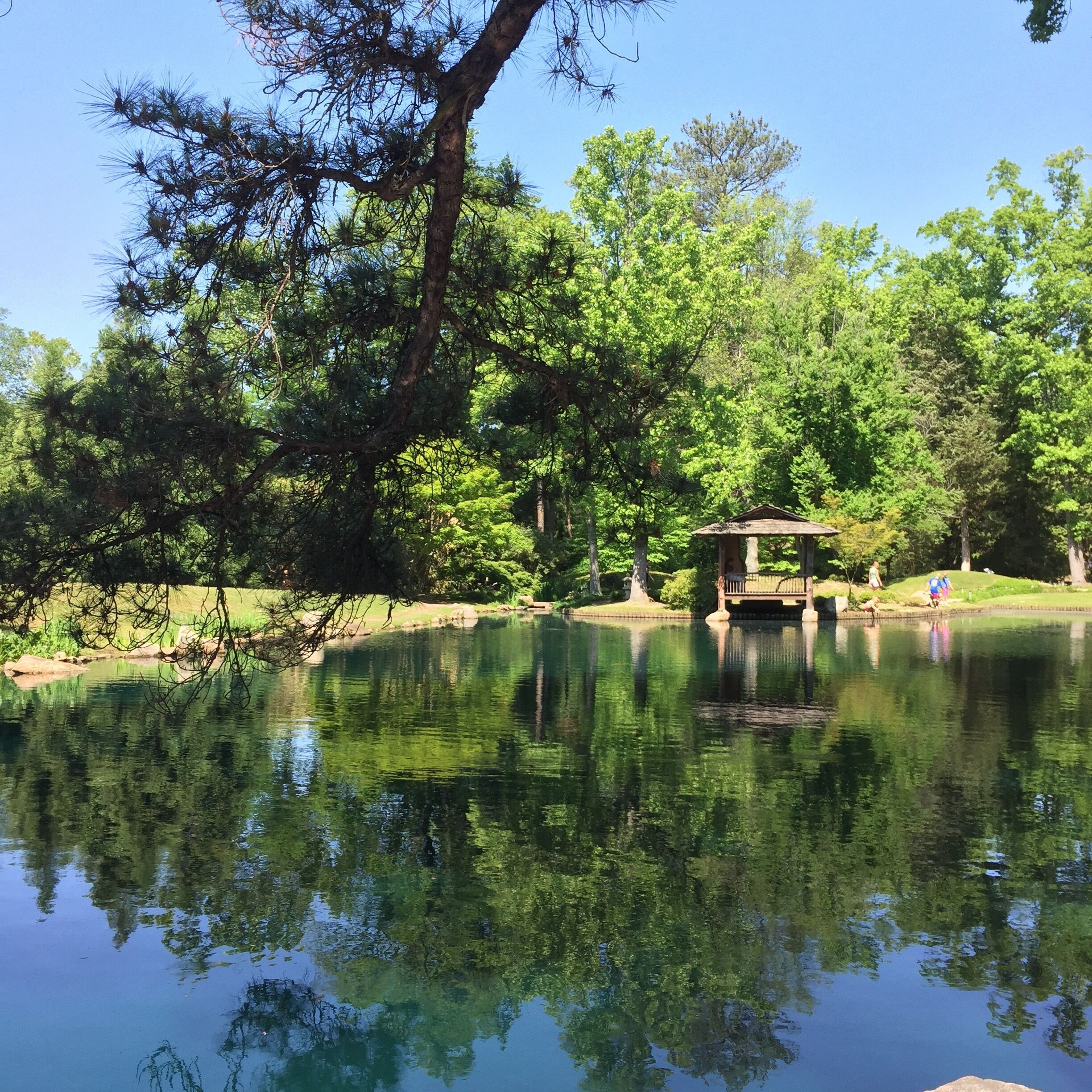 Amazing Japanese gardens in what used to be someone's actual backyard. Mansion is definitely the right word for this property. 