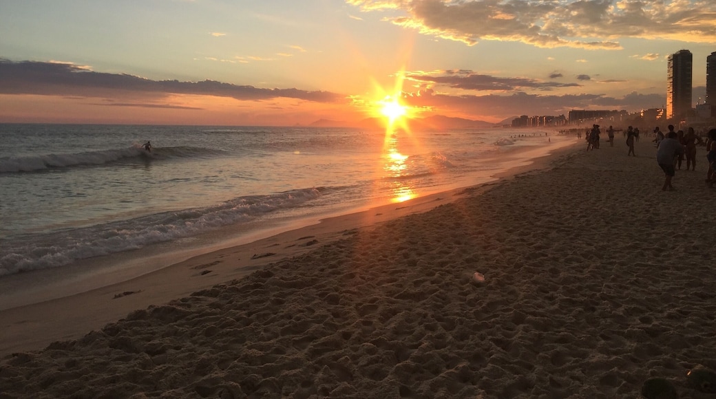 #brazil #beach #rio #2017 #sunset