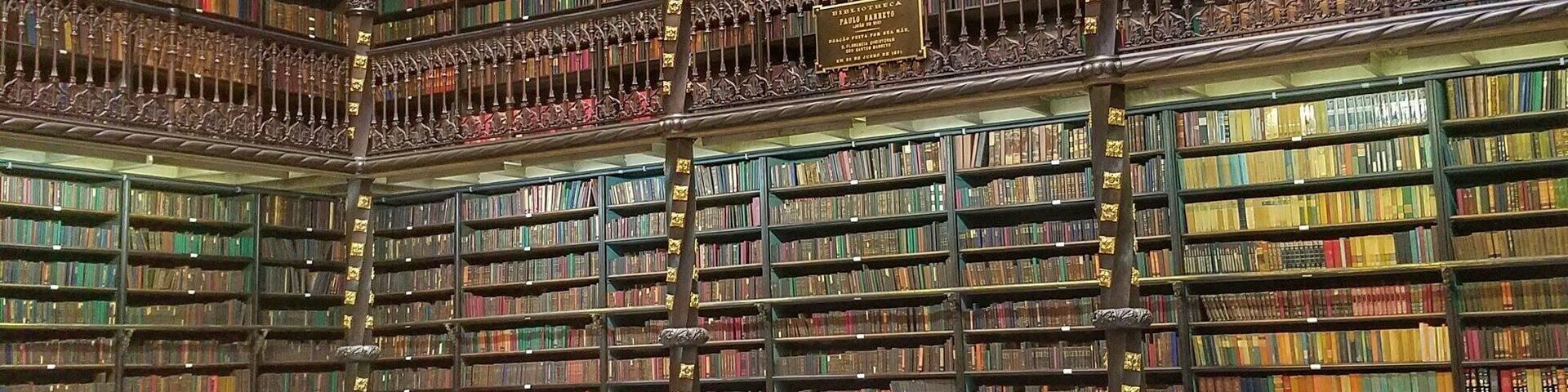 When it rains in Rio, go to the library 📚