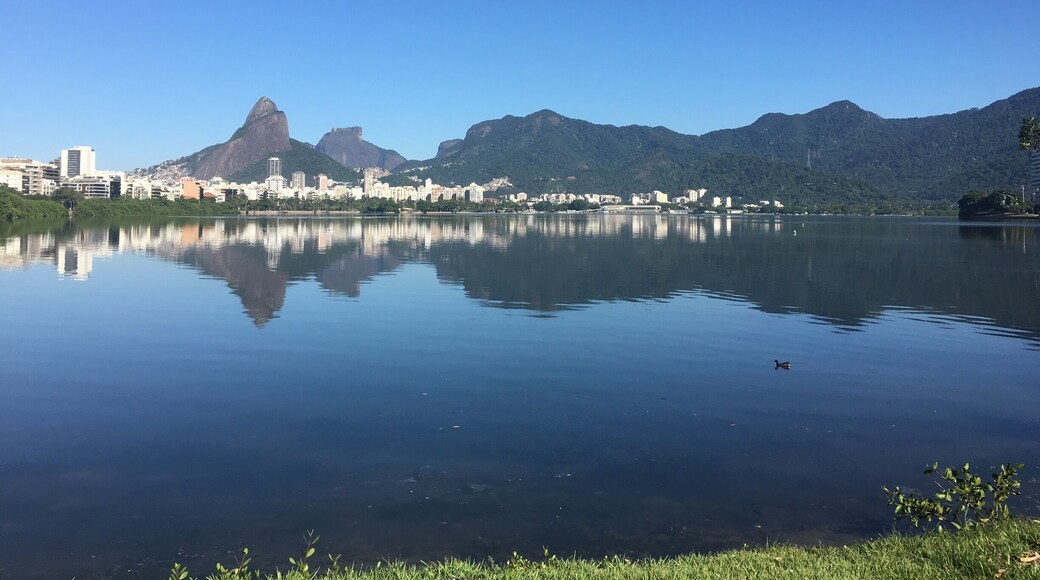 #lagoa in middle of #RioDeJaneiro #Blue