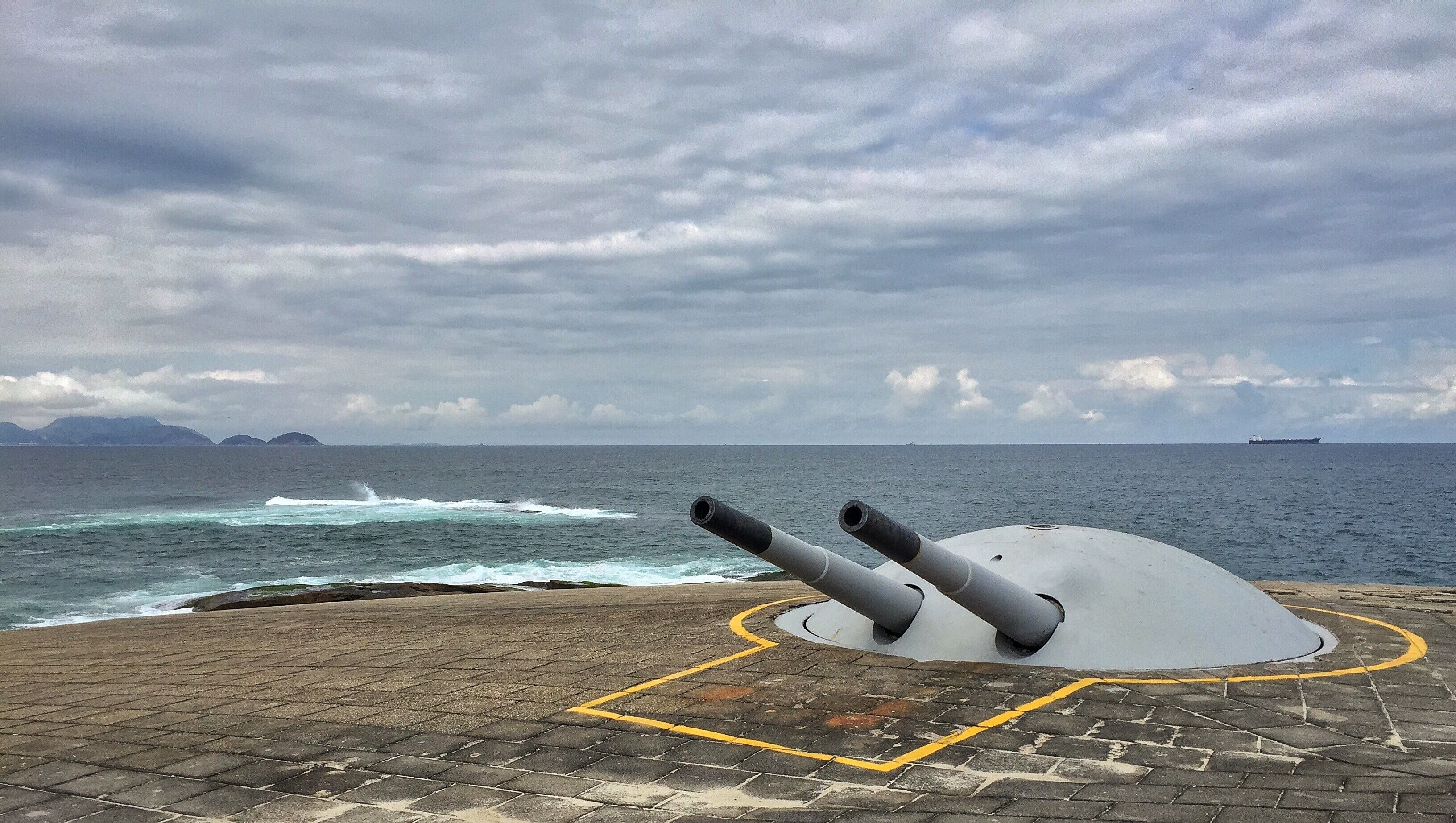 The Fort is a great place to visit and some great views of Copacabana from the grounds