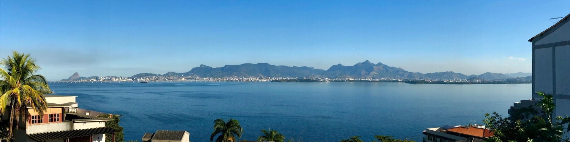 Beautiful photo that show Rio de Janeiro view, from a place near my home.